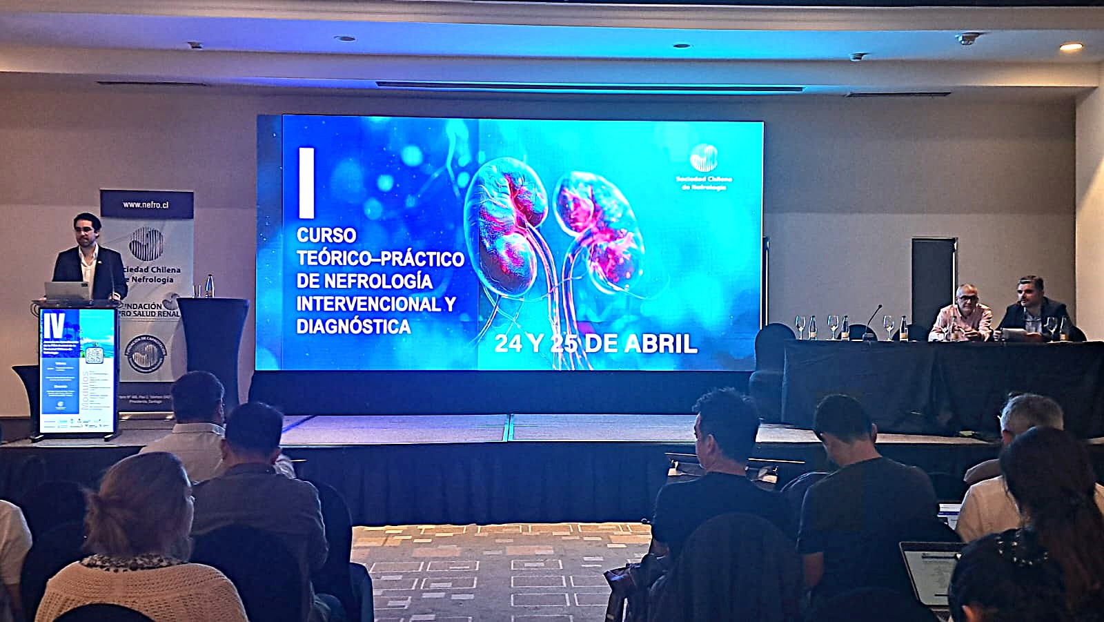 1er. curso de Nefrología Intervencional: avanzando hacia el desarrollo de la especialidad en Chile